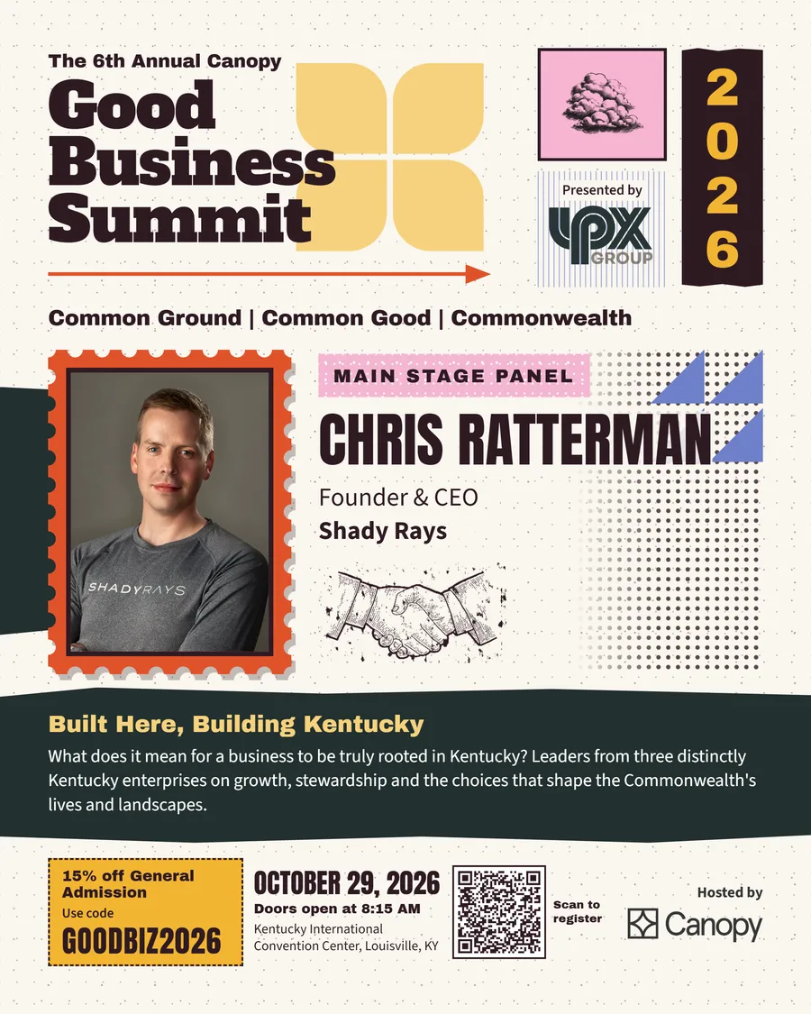Chris Ratterman 2026 Good Business Summit speaker card